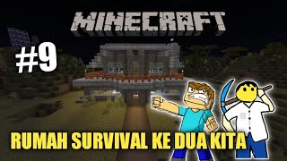 MEMBUAT RUMAH SURVIVAL DI MINECRAFT. MINECRAFT SURVIVAL SERIES #9