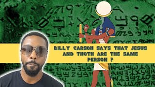 Jesus and Thoth are they the same person ? #JESUS #BILLYCARSON #URANAPOLOGETICS