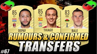 FIFA 21 | CONFIRMED TRANSFERS & RUMOURS #67 | w/ Thiago, Depay & Bale