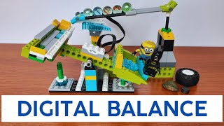 Find out the weight of your objects with this balance | Lego WeDo 2.0