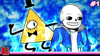 BILL CIPHER vs SANS (Gravity Falls vs Undertale) Mega Hyper Rap Battles #1