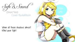 【VOCALOID 4 Cover】 Kagamine Rin V4X feat. Len V4X - Safe & Sound (SHORT) 【ENGLISH TEST】