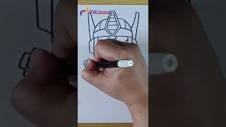 How to Draw Transformer Easy in Less Than One Minutes