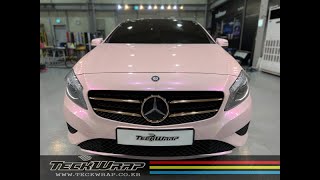 [Mercedes Benz A200] Maize Pink (DS06-HD)