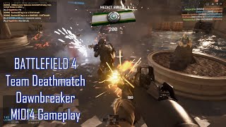 Battlefield 4 Dawnbreaker Team Deathmatch Hardcore M1014 Gameplay