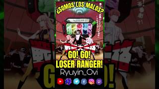 POWER RANGER MALVADOS 😨 - GO! GO! LOSER RANGER! estrena tráiler #anime #manga