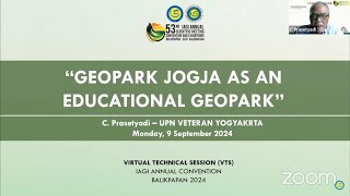 VTS 11 PIT IAGI 2024 - Jogja Geopark: An Educational Geopark