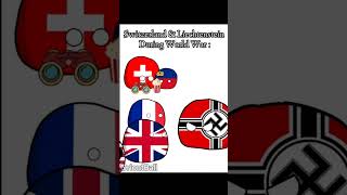 🇨🇭🇱🇮 During World war... #countryball #countryballs #worldwar