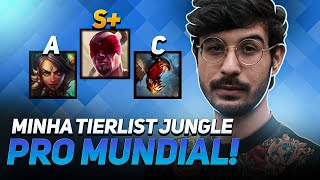 MINHA TIERLIST DA JUNGLE PRA ESSE MUNDIAL