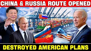 Unbelievable! China & Russia Build 1,200 Nautical Mile New Sea Route | Will Break the US Blockade