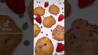 Preview of Chocolate Chip Strawberry Cookies!