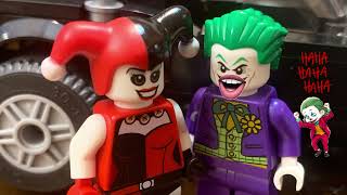 Harley Quinn blows Joker up.