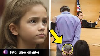 JUIZ PERGUNTA À MENINA SE O PAI É CULPADO. QUANDO ELA RESPONDE, RAPIDAMENTE PRENDEM OUTRA PESSOA!