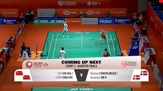 PERODUA Malaysia Masters 2024 GUO XIN WA_CHEN FANG HUI VS MATHIAS CHRISTIANSEN_ALEXANDRA BOJE