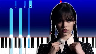 Wednesday Main Titles (Piano Tutorial)