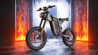 X21 Electric Bicycle 2000W 48V 35AH Battery 20 Inch Fat Tire Electric Bike