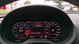 Audi S3 FL 0-100 acceleration