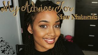 "I Big Chopped... Now What?": Advice for New Naturals