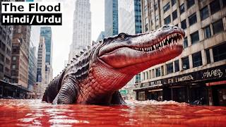 The Flood (2023) Movie Explained in Hindi/Urdu Summarized हिन्दी | Horror Alligators