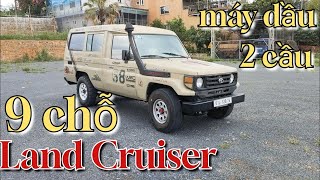 Land Cruiser 9 chỗ không niên hạn ,máy dầu, hai cầu | Ô-tô Thanh Xuân