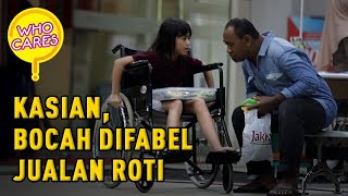 Social Experiment | Anak Berkursi Roda Jualan Roti Untuk Membeli Obat Ayahnya Yang Sakit