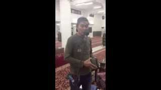 Surprise From Filipino Audio Tech Testing Masjid Microphone | Beautiful Recitation