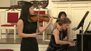 Emily Brooks Performs Sonata #5 - "Spring" - Op. 16 by Beethoven