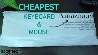 Logitech Wireless Keyboard & Mouse From Amazon | Unboxing & Review