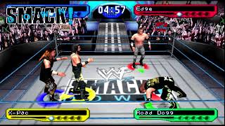 WWF SmackDown 2 (PS1) Gameplay Edge & Christian [DuckStation]