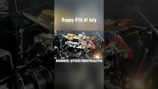 Happy 4'th of July #drums #4thofjuly #blastbeats