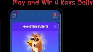 Bouncemasters Game Play and win 4 Keys Daily In hamster Kombat | Hamster Kombat New game play