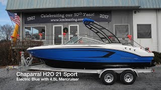 Chaparral H2O 21 Sport Electric Blue - SOLD