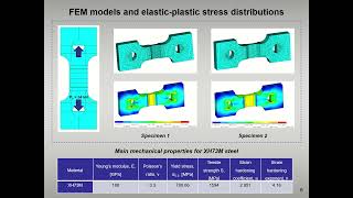 Stress intensity factors in the specimen with a surface semi-elliptical defect