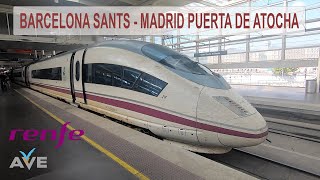 Barcelona to Madrid on high speed AVE train in standard class - trip report