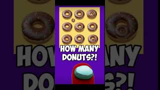 How many donuts can you see? #fun #puzzle #easy #viral #shorts