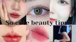 so cute and easy beauty tips you will love it 💝 subscribe please 😅❤❤