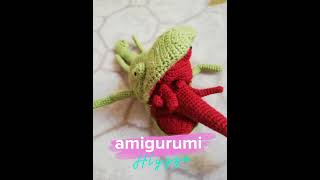 bukalemun #amigurumibukalemun #bukalemun #Chameleon #amigurumis #crochet #crochetChameleon #croche