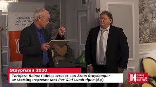 Årets Støydemper 2020 tildeles Torbjørn Reime