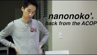 nanonoko's back from the ACOP!