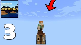 Craftsman 4 Skyblock survival part 3 || Skyblock part 3 || Oneblock Craftsman 4