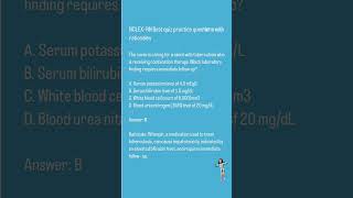 Tuberculosis ( Respiratory System) NCLRX-RN Questiond with rationales.