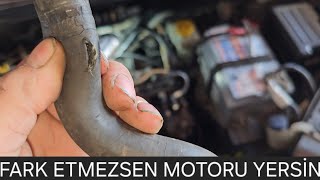 HARARET YAPMIŞ MOTORU NASIL KURTARDI FİAT LİNEA