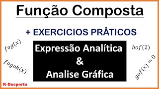 FUNÇÃO COMPOSTA + RESOLUÇÃO DE EXERCÍCIOS