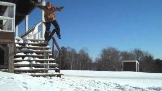 Slow-Mo Snowskate Slam #1