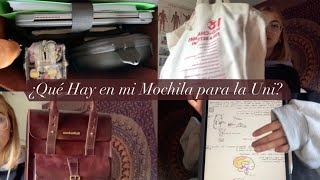 Qué Hay en mi Mochila para la Universidad ??  (3º año de Medicina)