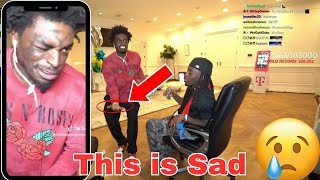 Kodak Black Crashes Out on Kai Cenat Stream!