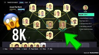 FIFA 21 AROUND THE WORLD SBC CHEAPEST METHOD! 8K