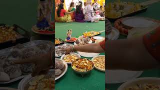 Indian wedding  పెళ్ళిలో ఎదురుకోలు పసుపు కుంకుమ special తాంబూలాలు #shorts