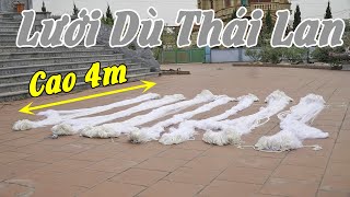 Video số 116 | Lưới Dù 3 Màn Săn Hàng Khủng Dài 700m || SĐT: 036.5747.312