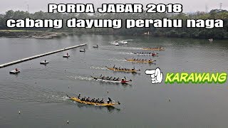 PEKAN OLAH RAGA DAERAH (PORDA JABAR 2018 ) - Cipule KARAWANG